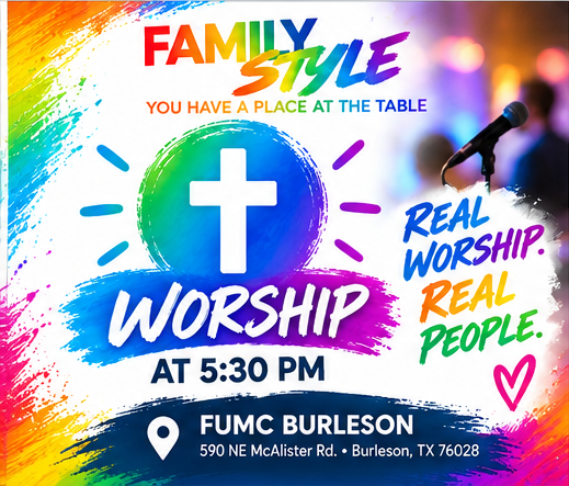 Family Style worship artwork